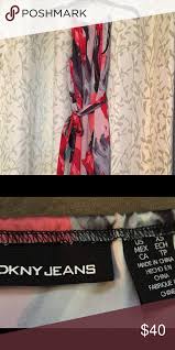 Dkny Jeans Cocktail Dress Great For Weddings Or Cocktail Parties Multicolored Easy To Wear Any Season Dkny Dresses Midi Dkny Jeans Dkny Dkny Dress