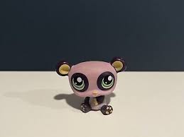 Littlest Pet Shop #1305 Purple Panda LPS