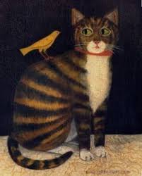 Pin By Foxfragaria On Kot Folk Art Cat Folk Art Painting American Folk Art