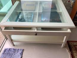Buy ikea liatorp white coffee table with glass top, 36 5/8x36 5/8: Ikea Coffee Table Furniture Tables Chairs On Carousell
