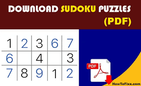 download sudoku printable pdf puzzles easy medium hard howtofixx
