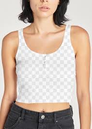 Women S Crop Tank Top Png Mockup On A Model Free Image By Rawpixel Com Chanikarn Thongsupa In 2020 Clothing Mockup Cropped Tank Top Model