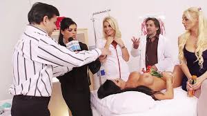 Hot and Wild Hardcore Hospital Group Sex with Big Tits Nurse: Finnish Porn  by Must not fap