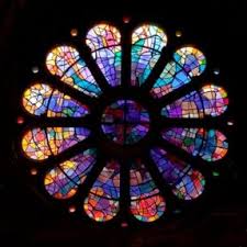 Alfred Manessier 1966 Marienfenster Rundfenster Im Westwerk Der U L Frauen Kirche Bremen Foto Runde Fenster Kirchen Evangelische Kirche