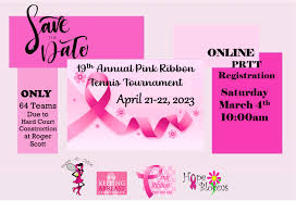 Pink Ribbon Tennis Fans