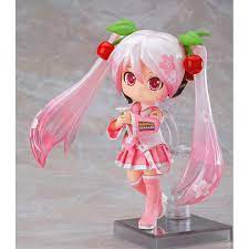 Nendoroid Doll Sakura Miku Figures Nendoroid Character Vocal Series 01 Hatsune Miku Hatsune Miku Nendoroid Miku