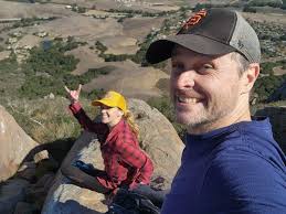 I climbed a mountain