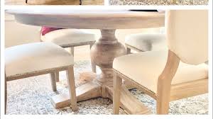 Wash with gentle soap and water. Kitchen Table Makeover Using Lime Wash Technique Youtube