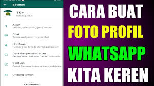 Maybe you would like to learn more about one of these? Cara Membuat Foto Profil Whatsapp Keren Dan Unik 2020 Youtube