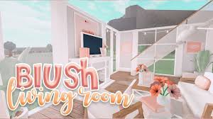 Cara masuk roblox roblox home inspiration 30 aesthetic. Blush Pink Modern Aesthetic Living Room Blush Aesthetic Living Room Ideas Bonnie Builds Youtube