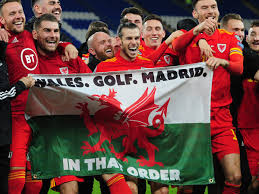 Gareth bale and co started brightly and the wales captain came close to opening the scoring early it was normal football service resuming, though the febrile atmosphere was greater than anything they. Gareth Bale And That Wales Golf Madrid Flag Real Are Not Amused Gareth Bale The Guardian