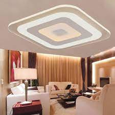 Modern Acrylic Led Ceiling Light Fixture Living Room Bedroom Decorative Ceil Ceiling Design Living Room Bedroom False Ceiling Design Ceiling Lights Living Room