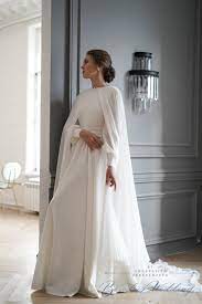 Wedding Cape Wedding Veil Chiffon Wedding Cape Detachable Wedding Cape Wedding Dress Cape Train Wedding Gown Cape Cape Wedding Dress Wedding Dresses Bridal Dresses