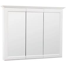 Horizon 48 In W X 28 1 4 In H X 5 1 4 In D Frameless Surface Mount Bathroom Medicine Cabinet In White 255248x Medicine Cabinet Mirror Surface Mount Medicine Cabinet Bathroom Medicine Cabinet