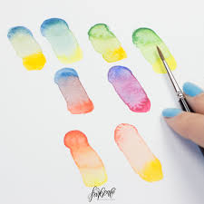 Mische dein weiß mit malwerkzeugen, wie etwa einem pinsel oder messer, in dein rot hinein. Nie Mehr Graue Farbtone Beim Aquarell Mischen Tutorial Farbcafe