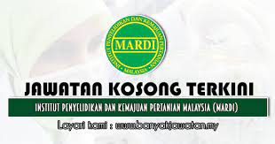 Seri paduka baginda yang di pertuan agong paksi kekuatan ummah. Jawatan Kosong Di Institut Penyelidikan Dan Kemajuan Pertanian Malaysia Mardi 4 Januari 2021 Kerja Kosong 2021 Jawatan Kosong Kerajaan 2021