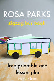In her book, rosa brooks shows how d.c. Rosa Parks Lesson Plan With Free Printable Bus Book Nurturestore