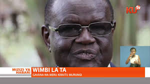 Governor kiraitu murungi, meru, kenya. Gavana Wa Meru Kiraitu Murungi Aambukizwa Virusi Vya Corona Youtube