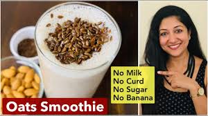 For weight loss and a healthier lifestyle, oatmeal and banana smoothie is ideal. Oats Smoothie For Weightloss Oats Recipes Aarum S Kitchen Youtube