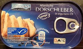 Das feine dösschen enthält 99 % dorschleber. Dorschleber Fisch Fjordens 121 G