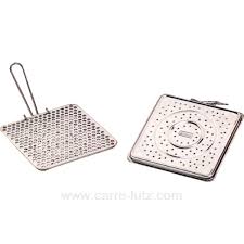 Grille Pain En Fer Etame 20x20 Cm Petit Electromenager Petit Dejeuner Grille Pain Et Toaster 110ib001