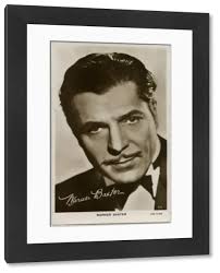 American film actor Warner Baxter 1889-1951. Art Prints, Posters & Puzzles  from Mary Evans