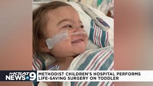 We were amazed: Surgery at Methodist Childrens Hospital saves toddlers life