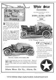1910 White Star Car Advertising Automobile Advertising Automobile