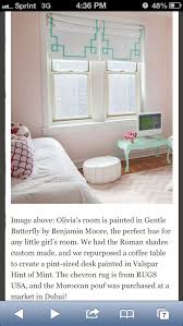 Benjamin moore gentle butterfly 2173 70 f8e9e3 hex color code. Image Above Olivia S Room Is Painted In Gentle Butterfly By Benjamin Moore The Repurposed A Coffee Table To Crea Desk Painted Chevron Rugs Little Girl Rooms