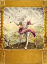 Traditionally, she was the daughter of. The Wind Color Pencil On Paper From Atalanta Fugiens Laurie Lipton Mythologie