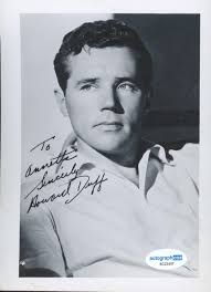 Howard Duff "The Adventures of Sam Spade" AUTOGRAPH Signed 5x7 Photo ACOA