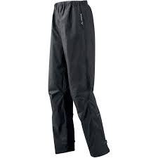 Vaude Mens Fluid Pants Ii Black