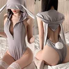 Amazon.com: MERNEL Traje de sexo erótico para mujer, lencería sexy de  conejo, traje de cuerpo de niña, lindo anime sexual cosplay para adultos  mujer : Todo lo demás