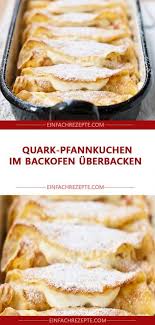 Quark Pfannkuchen Im Backofen Uberbacken Quarkpfannkuchen Pfannkuchen Rezepte
