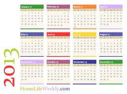 It will take you to the printing page, where you can take the printout by clicking on the browser print button. Printable Calendar 2013 Home Life Weekly