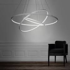 Ring lamp light led usb tripod 2.1m 26cm. Modern White 90w Led 3 Rings Large Pendant Light Unitarylighting