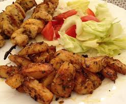 Kartoffelecken Mit Hahnchenspiesse Rezept Hauptgerichte Mit Fleisch Kartoffelecken Rezept Hauptgericht