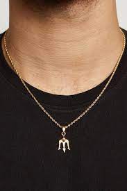Best Trident Pendant Necklace Streetwear Jewellery Mens Necklace Pendant Mens Jewelry Necklace Mens Chain Necklace