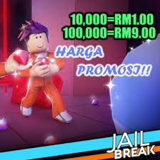 Roblox is an online virtual playground and workshop, where kids of all ages can safely interact, create, have fun, and learn. Jailbreak Money Real And Best On Shopee Shopee Malaysia