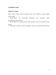 Kunci utama dari segala peluang adalah mengenali cari dan lakukan hobi yang sekiranya bisa membuat tenang dan membantu mengekspresikan emosi. Assignment Penuh Objektif Kajian