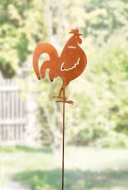 Unser neuer imagefilm ist online! Gartenstecker Hahn Dekoration Garten Terrasse Metalldeko Zeitlos Blickfang Outlet Trends