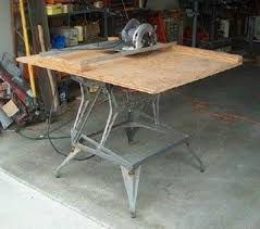 Old Black And Decker Bench Grinder Support Bench Tools On A Workmate Circular Saw Table Best Circular Saw Woodworking