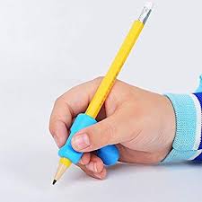 Amazon Com Cimostar Ergonomic Pencil Grip Writing Grip For Pencils And Utensils Set Of 3 Arts Crafts Sewing Pencil Grip Kids Handwriting Pencil