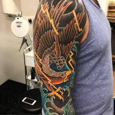Check spelling or type a new query. Body Art Tattoo Japanese Eagle Cover Up By Gavin Facebook