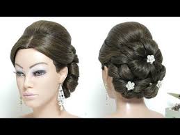 Elegant Wedding Updo Bridal Hairstyle For Long Hair Tutorial Youtube Hair Tutorial Long Hair Tutorial Long Hair Styles