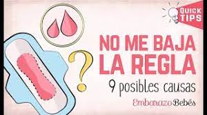 Por Que No Me Baja La Regla 9 Causas Del Retraso Menstrual Youtube