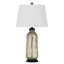 Amber, opal white, amber acetato & smoky grey acetate. 27 5 Pair Of Glass Bolsena Smoked Dimpled Table Lamp Cal Lighting Target