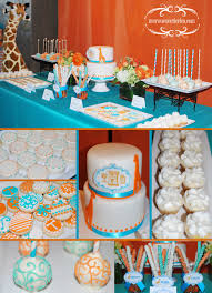 Pin By Chasity Chavis On Baby Shower Ideas Baby Shower Giraffe Orange Baby Shower Giraffe Baby Shower Theme