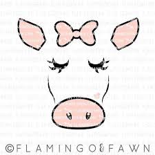 Download Cow Face Svg Show Cow Svg Pig Dxf Farm Svg Farming Svg Etsy Cow Face Cartoon Cow Face Cow Tattoo