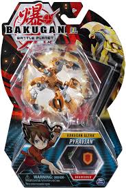 Shop for your bakugan toys, trading cards, and game sets at mr toys! Amazon Com Bakugan Ultra Pyravian 3 Inch Tall Collectible Transforming Creature For Ages 6 And Up Toys Games